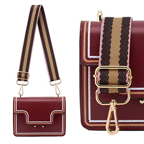 Image of ZOOEASS Wide Shoulder Strap Adjustable Replacement Belt Crossbody Canvas Bag Handbag