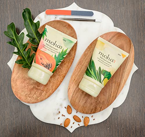 Moha: Nail Care cream 100 ml For Cuticle Care with Foot Care Cream 100 ml