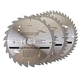 Positivo 15 ° -Spanwinkel Silverline 690459 - Cuchilla de sierra circular