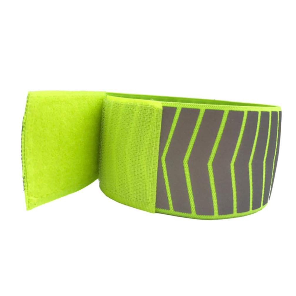 Sosoport 18pezzi Braccialetti Riflettenti Fluorescenti per per attività Notturne e Escursionismo Elasticizzati e Visibili per e
