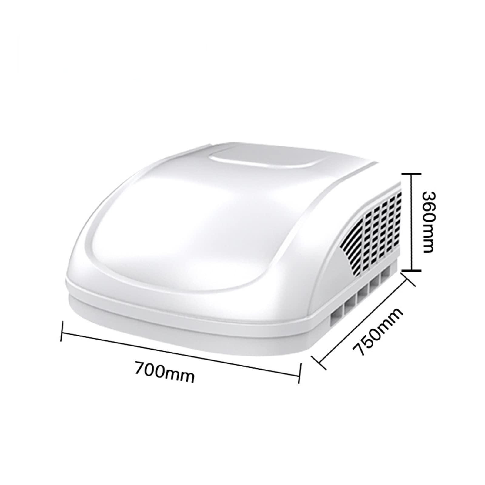 Climatiseur pour camping-car 12V/24V,Ensemble évaporateur