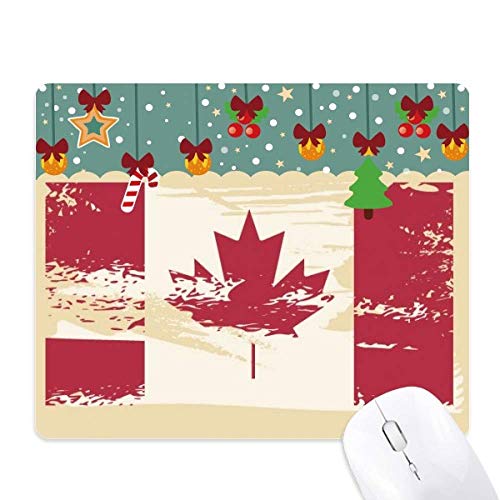 Tapis de souris Canada pour le télétravail avec motif feuille d érable