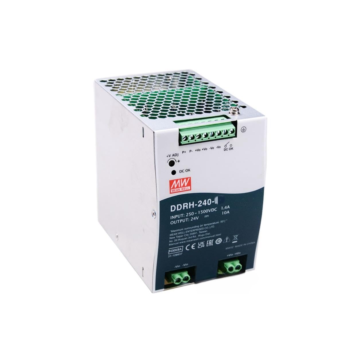Alimentation à découpage DDRH-240-32 compacte 240W pour montage sur rail DIN