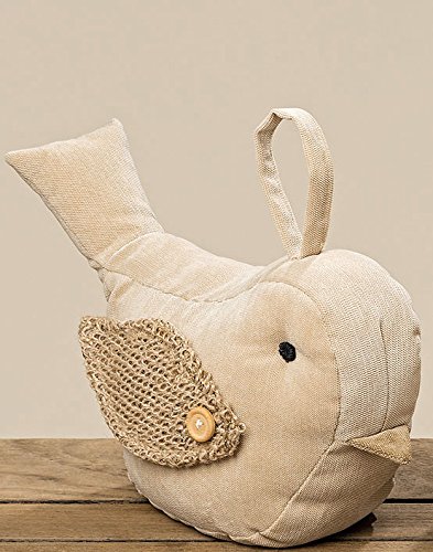 Tope Burlete Puerta Pájaro 28 cm (beige)