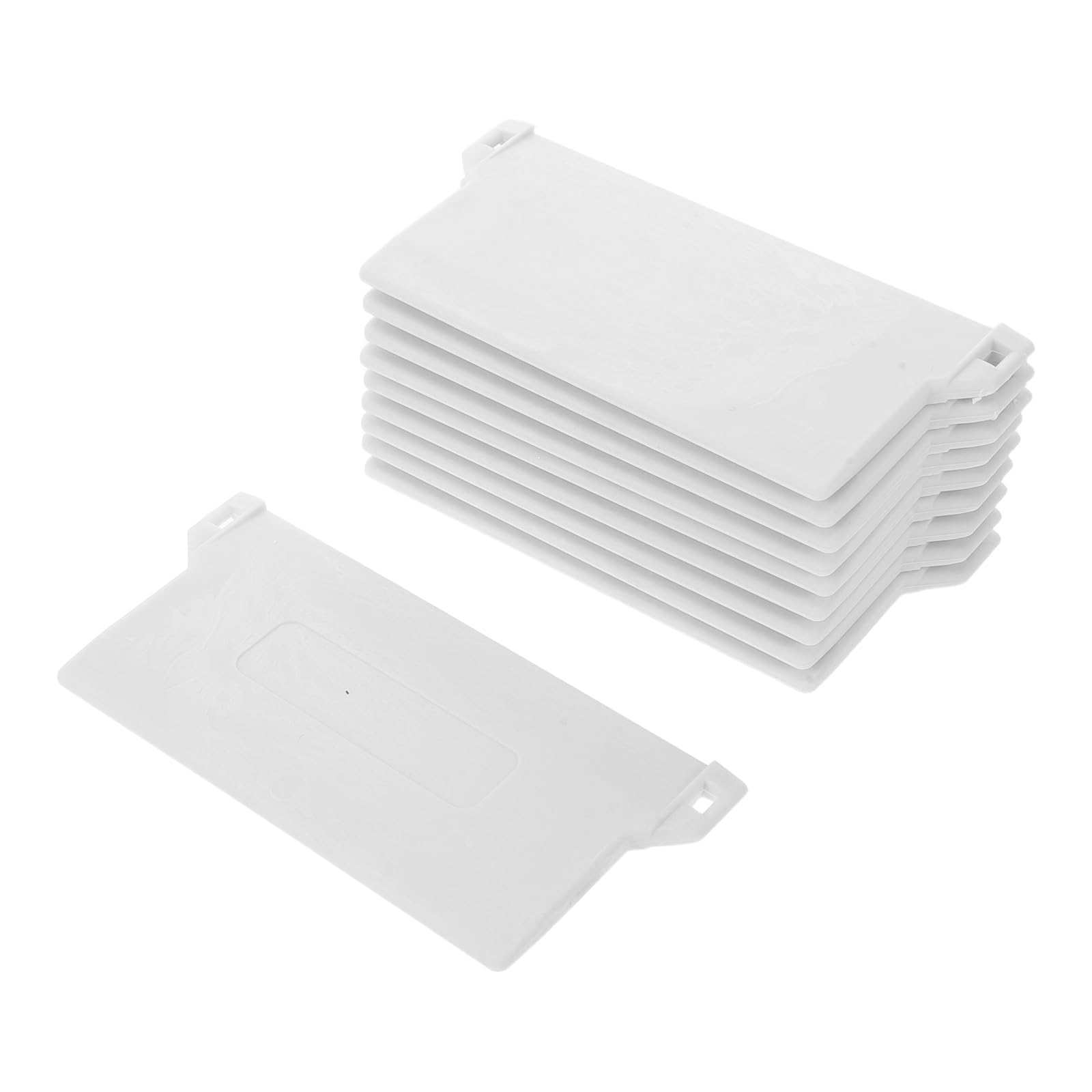 Pesas para cortinas de exterior NIYANGLE plástico blanco para terrazas y salas libres de viento