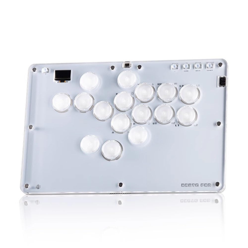 Arcade Hitbox Controller Street Fight Sticks for PS4/ PC/Android/Steam Deck/Switch, Hitbox Fighting Game Arcade Game Keyboard T-PRO Series with 16 Keys (pad T-pro16)