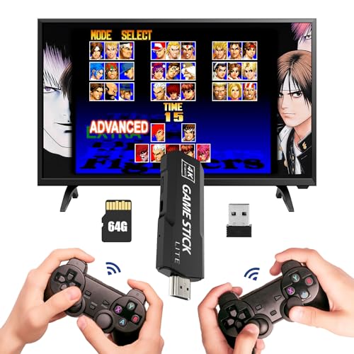 【Godetevi il display 4K HD】: La retroconsole supporta l'uscita 4K HD, con una qualità dell'immagine più chiara, per godere di giochi retro vividi su TV e proiettori 4K. La console di gioco supporta anche il salvataggio dei progressi di gioco, perfetto per giocare in qualsiasi momento.