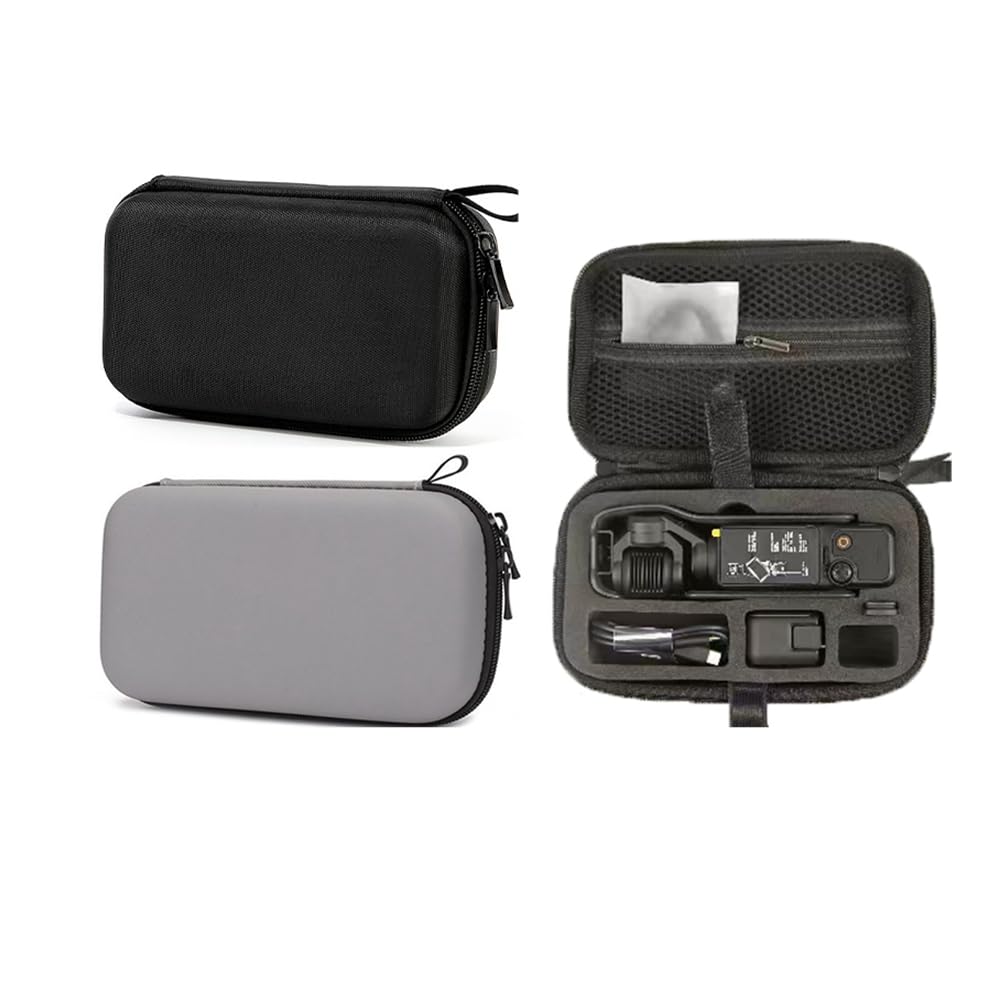 Hesupy For DJI Osmo Pocket 3 Carrying Case, Protective Storage Bag for Pocket 3 Gimbal Camera Cover Case, Portable Organizer Clutch Bag, for DJI