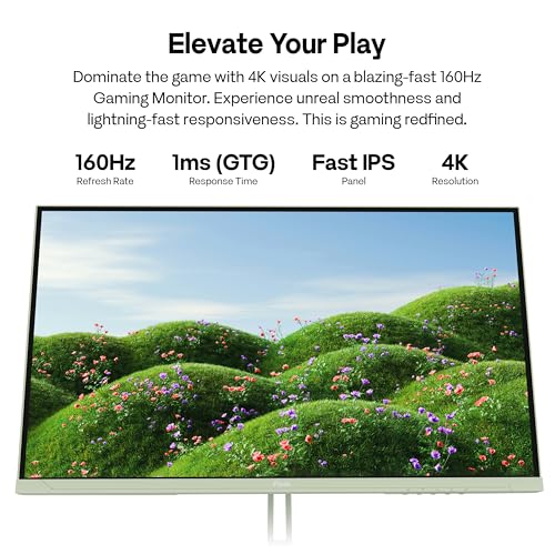 Image of Pixio Two PX27U Wave Mint Green 27 inch 160Hz Refresh Rate 4K 3840x2160p Resolution Fast IPS Panel 1ms GTG Response Time 4K Gaming Monitor and PS1D Wave Mint Green Dual Monitor Arm