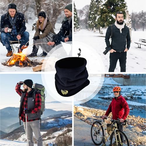 Winter Neck Warmer - Winter Gaiter Face Cover, Stylish Cold Weather Half Balaclavas | Innovative Velvet Design Neck Warmer4