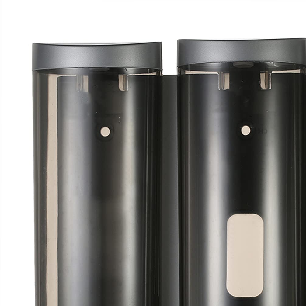 Dispensador de jabón manual de 200 mlx3, caja de champú de pared con tres cámaras, gel de ducha de baño, dispensador de champú líquido para baño, cocina, hotel, restaurante