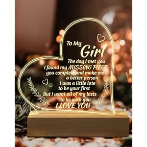 Romantic Gifts for Girlfriend, to My Gir...