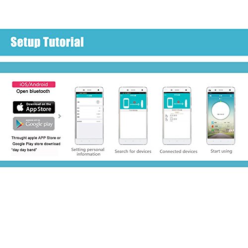 YUNTAB Touch Screen 0.69 OLED Smart Watch