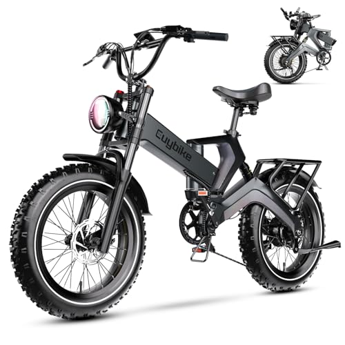 Foldable Electric Bike for Adults, 2000W Peak...