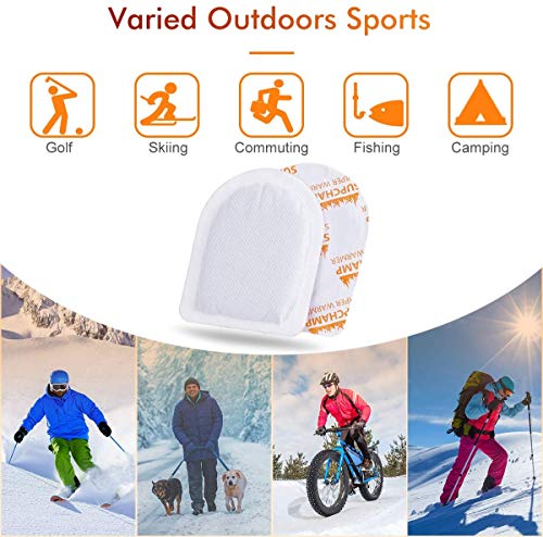 Supchamp Scaldapiedi - Scaldini per Piedi 10 o 40 Paia - Scaldapiedi per Scarpe - Solette riscaldanti - 8 Ore di Piedi Caldi - Image 8