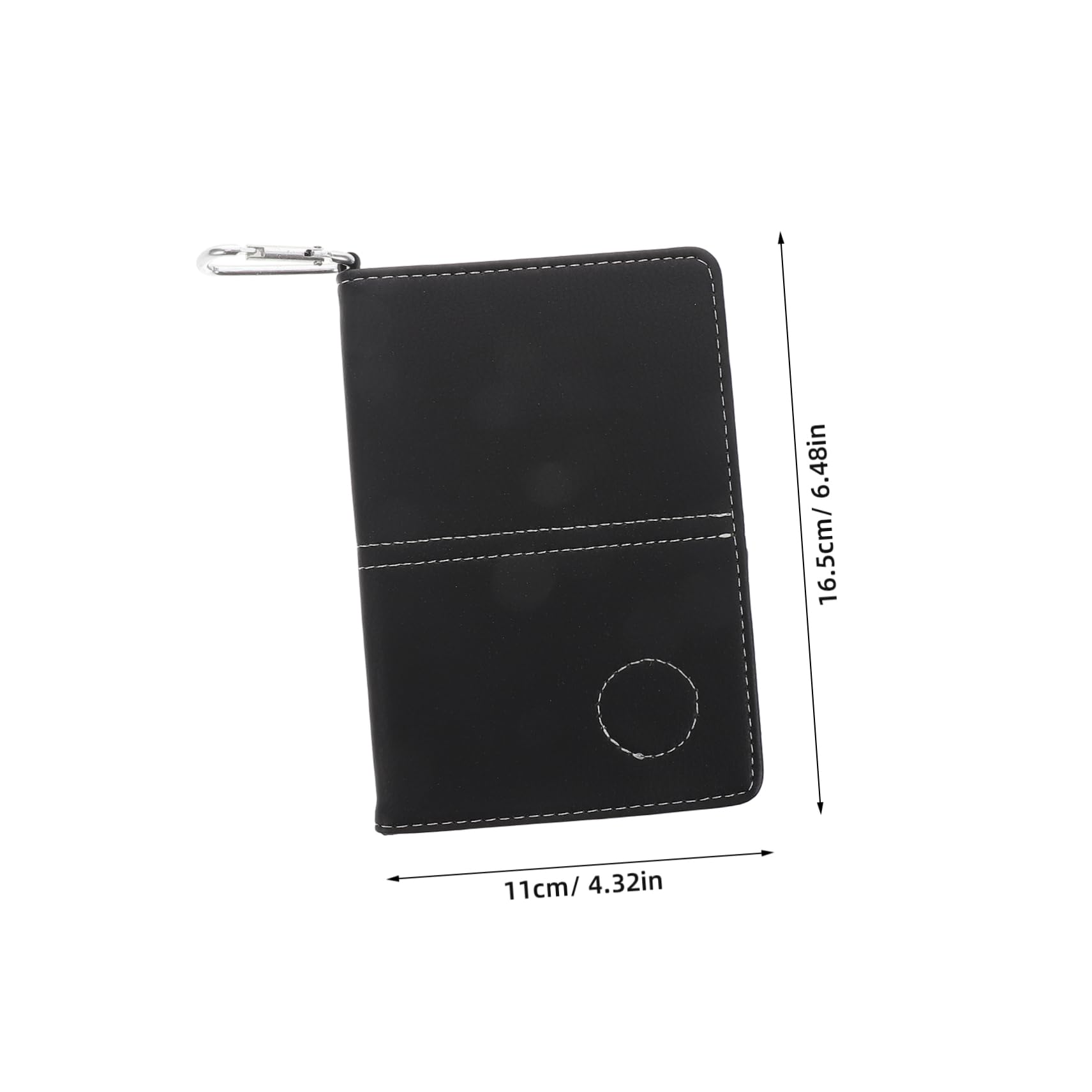BESPORTBLE Golfing Scorebook Portable Stylish Holder Record Balls Scores Sports Scorebook Golf Supply