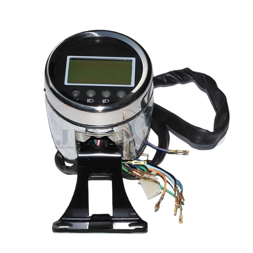 Compteur kilométrique Compteur De Vitesse Moto Rétro Odomètre Tachymètre Indicateur Scooter ATV Compteur Universel Moto Numérique