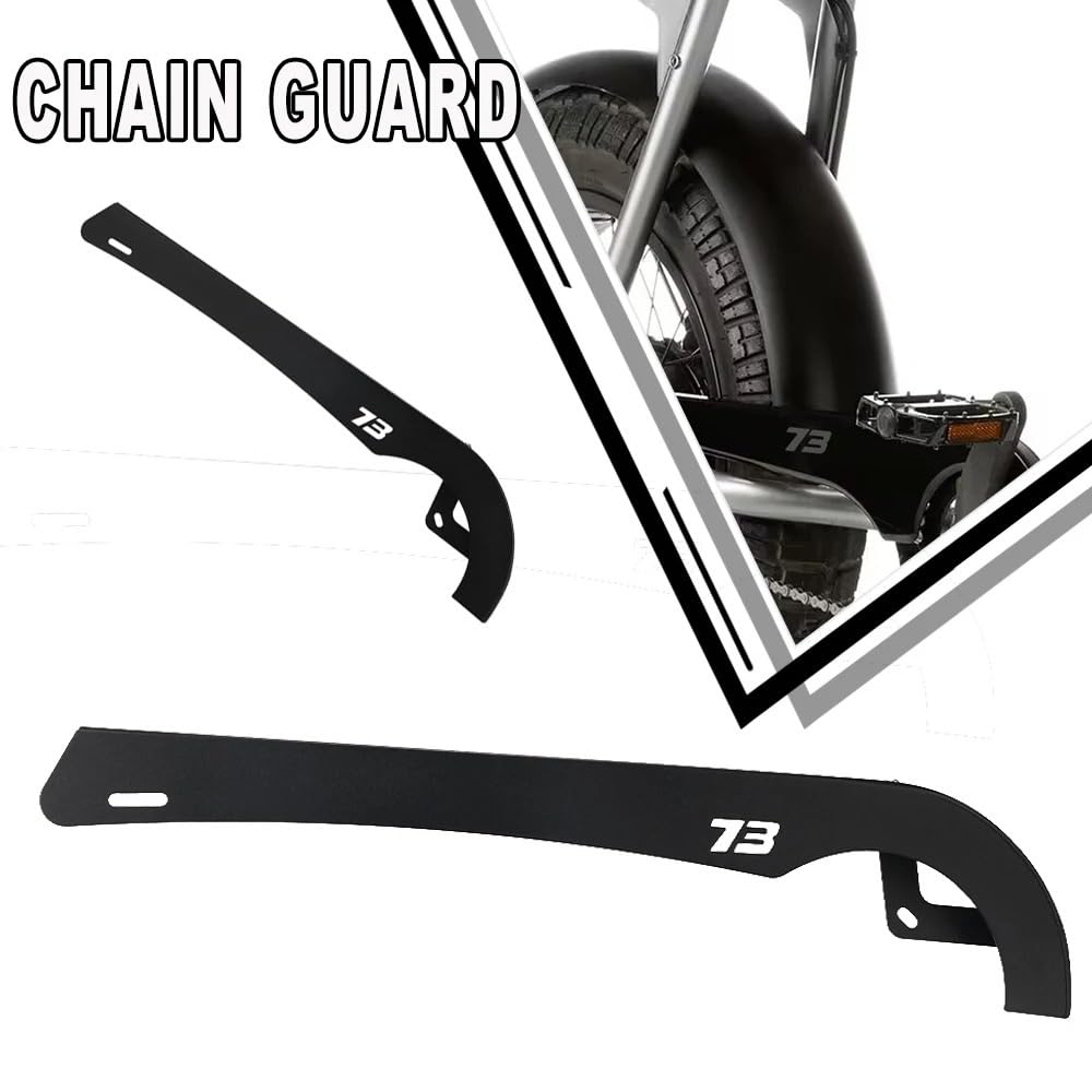 Protecteur De Chaîne Pour Super73 S1 S2 – En Acier Inox, Protège Du Sable Et Gravier, Style Tout-terrain