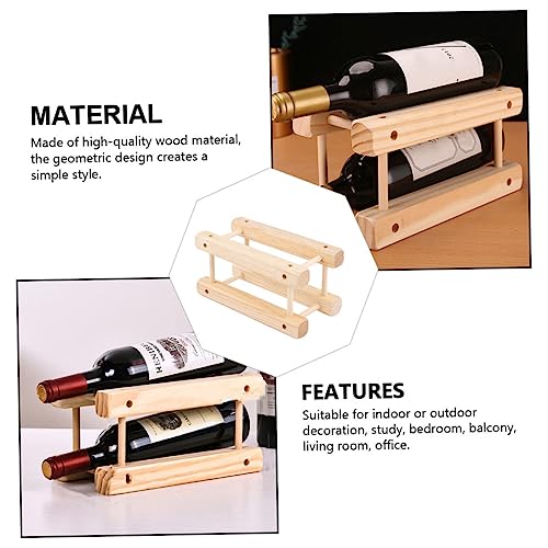 Soporte de Madera para Botellas de Vino miniatura 6