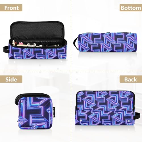 Bolsa de viaje para herramientas de cabello para mujeres y tapete resistente al calor para rizadores, planchas y alisadores, organizador portátil miniatura 5