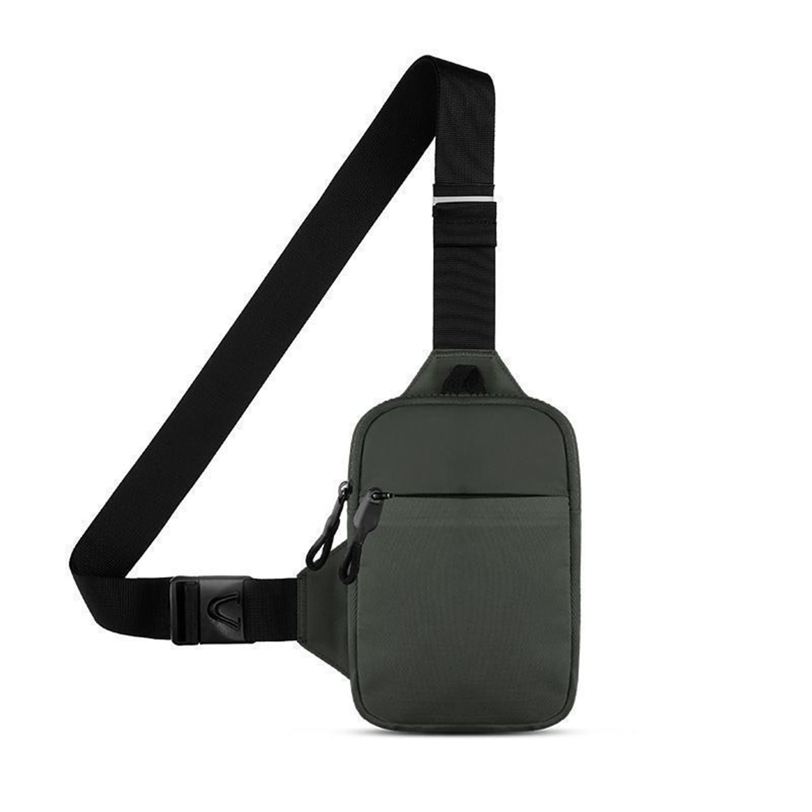 Sacoche | NOMALERO Sac à bandoulière imperméable pour homme et femme, sac de poitrine avec double poche pratique