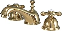 Vista 11 de Kingston Brass KS3967AX - Grifo de baño extendido de 8 pulgadas, latón cepillado