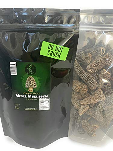 Premium Wild Dried Canadian Morel Mushrooms By Golden Tea Leaf Co - 2 oz. / 57g