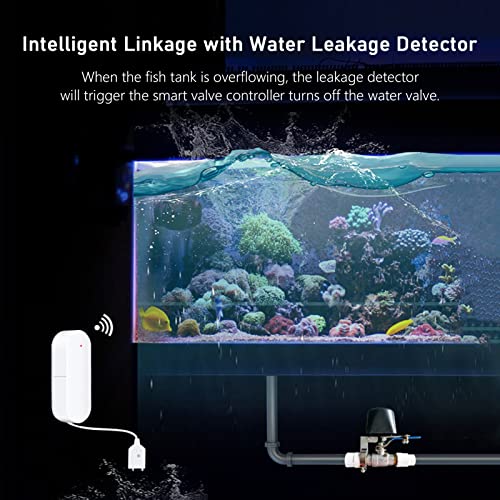 Vanne d'eau intelligente Wi-Fi interrupteur levier pour couper l'eau à distance - 7