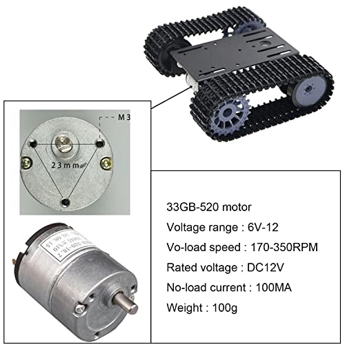 professional robot tank chassis tp101 tracked car moving platform remote control robotic model with dc motor diy smart track crawler for arduino raspberry pi school sciences eduaction kits