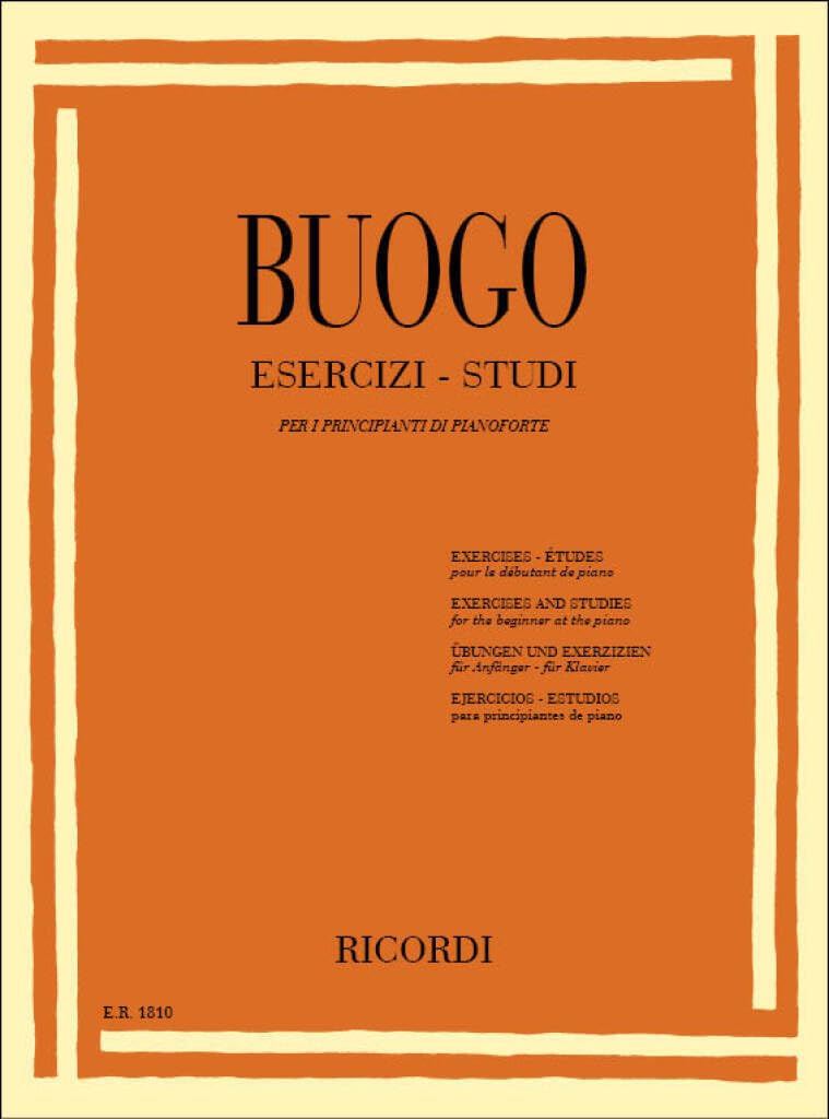 ESERCIZI - STUDI PER IL PRINCIPIANTE DI PIANOFORTE