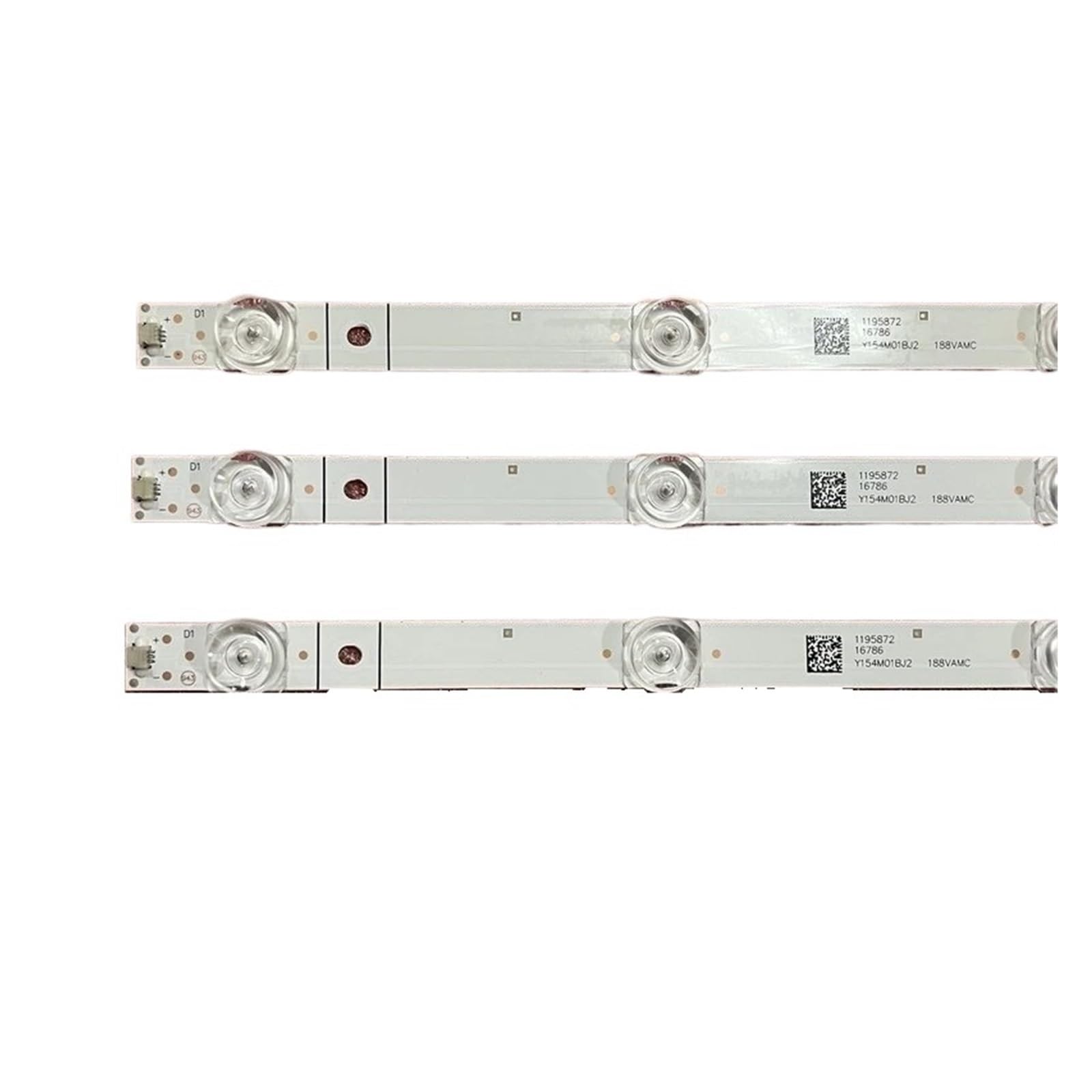 TCETVMVXR 9 LED Backlight Strip Compatible with Hisense H43 Compatible with CRH-BT43S13030090384FREV1.1 Compatible with CRH-BT43S13030090384F(15pcs For 5 TV)