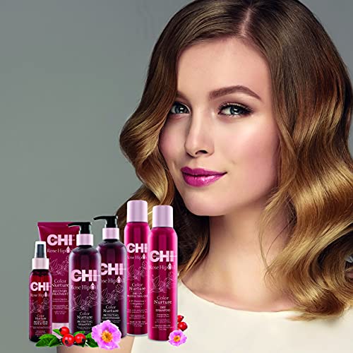 Chi CHIRHC12 Rosehip Oil Protecting Conditioner, Restores Moisture To Color-Treated Hair & Helps Retain Color thumb #3