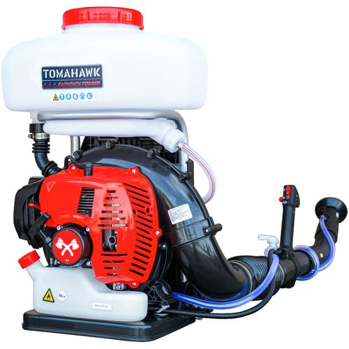 Tomahawk 3HP Turbo Backpack Mosquito Fogger Leaf Blower 3.7 Gallon Tank for Pest...