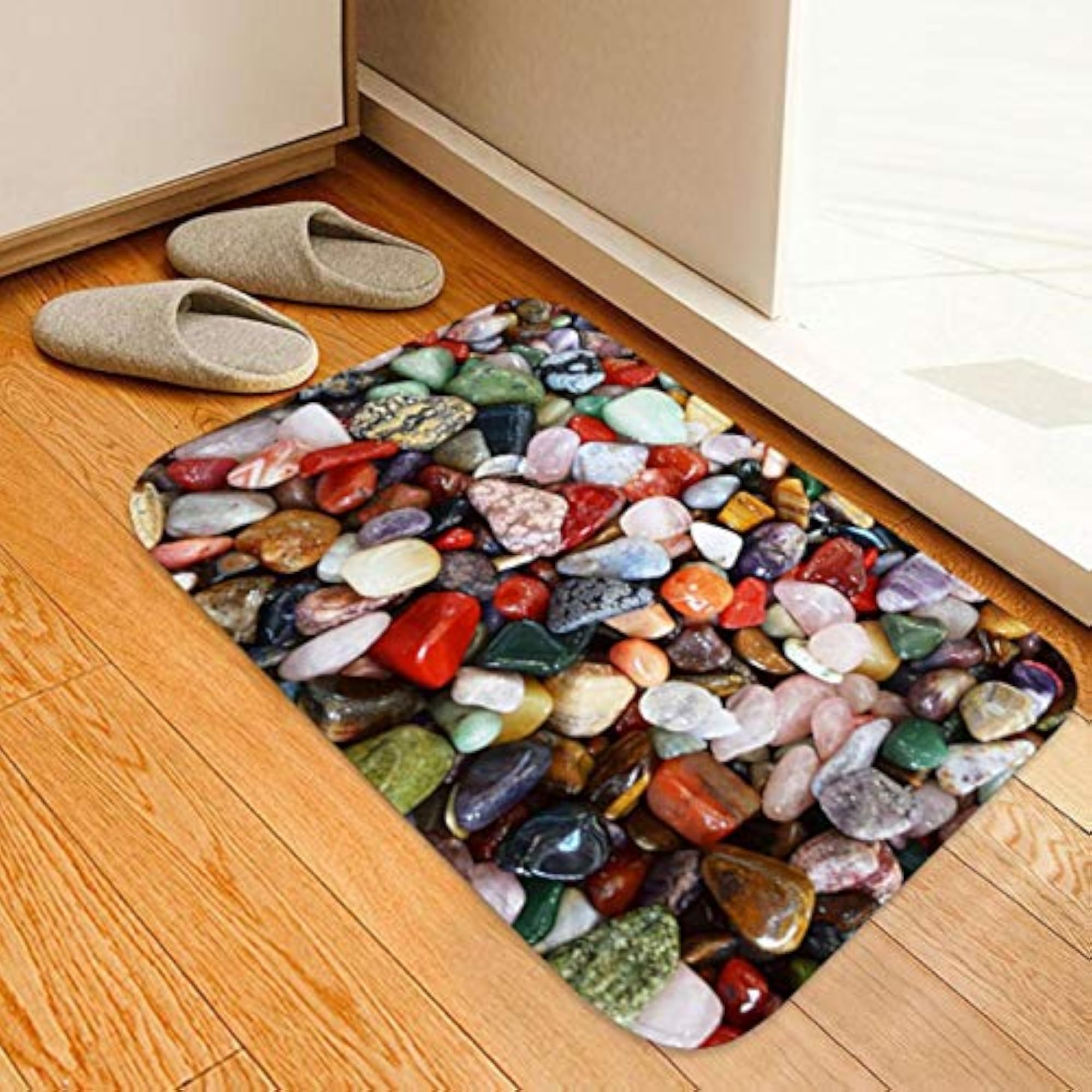 Flannel Floor Mats for Kitchen and Living Room