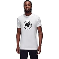 Mammut Core T-Shirt Men Classic Maglietta da Escursionismo, Bianco