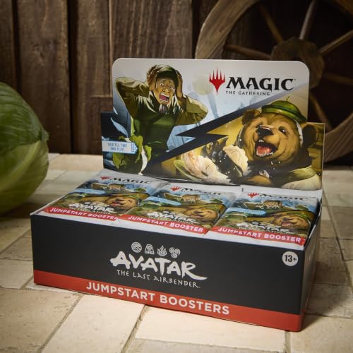 Image of Magic: The Gathering | Avatar: The Last Airbender Jumpstart Booster Box | 24 Packs | 2-Player Card Game