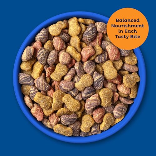 9Lives Daily Essentials Dry Cat Food with Chicken, Beef & Salmon Flavors, 12 lb Bag - Image 4