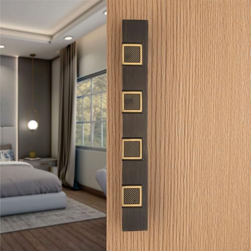 Image of COMPASS 18 inch Brass Main Door Handle | Door Handles for Main Door | Pull Handles for All The Doors of House | Office | Hotels(Pack of 1, Antique Finish)