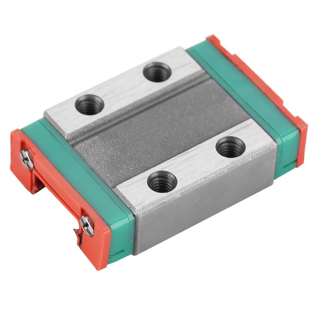 Largeur de rail de guidage linéaire de 9 mm MGN9B 100mm avec 2pcs Bloc de rail MGN9B, bloc de guidage linéaire pour la plupart des équipements automatiques
