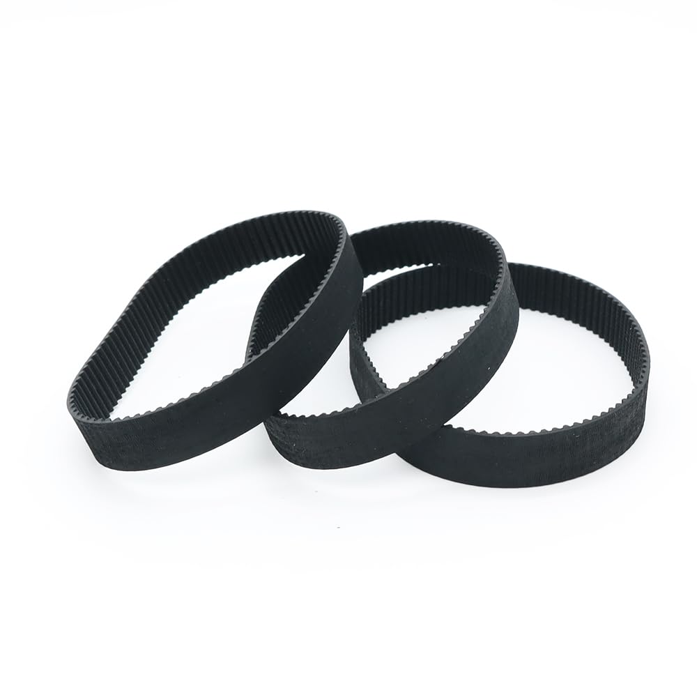 Correa dentada de goma GT2 de 1/5 piezas, 96-202 mm de longitud, 10 mm de ancho, 2 mm de paso, bucle cerrado(98mm,5pcs)