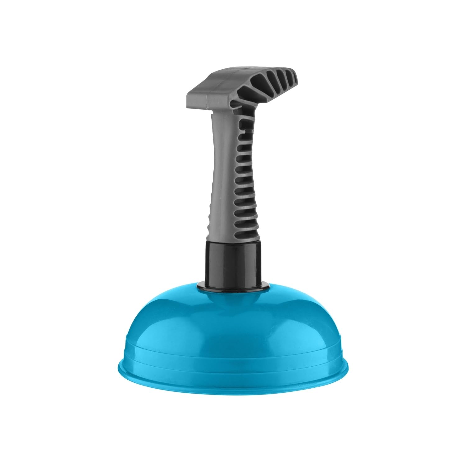 Homeshopa.com Blue Homeshopa Short Handle Compact Mini Plunger, 17Cm Hand Grip Unclogging Tool For Kitchen Sink, Shower, Bathroom Drains, Bath, Strong Suction Rubber Cup, Multipurpose Uses