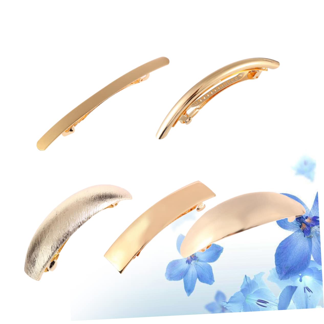 Beavorty 15stücke Teiliges Haarklammern Für Damen Goldene Haarspangen Rutschfeste Friseur Clips Eleganter Haarschmuck Für Partys Und Besondere Anlässe Für Pferdeschwanz Und