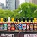 Hot Ones Hot Sauce Challenge Set Season 24 Small Batch Hot Sauce Sampler Gift Set Variety Pack | Made with Natural Ingredients | 5 fl oz Bottles (10-Pack)