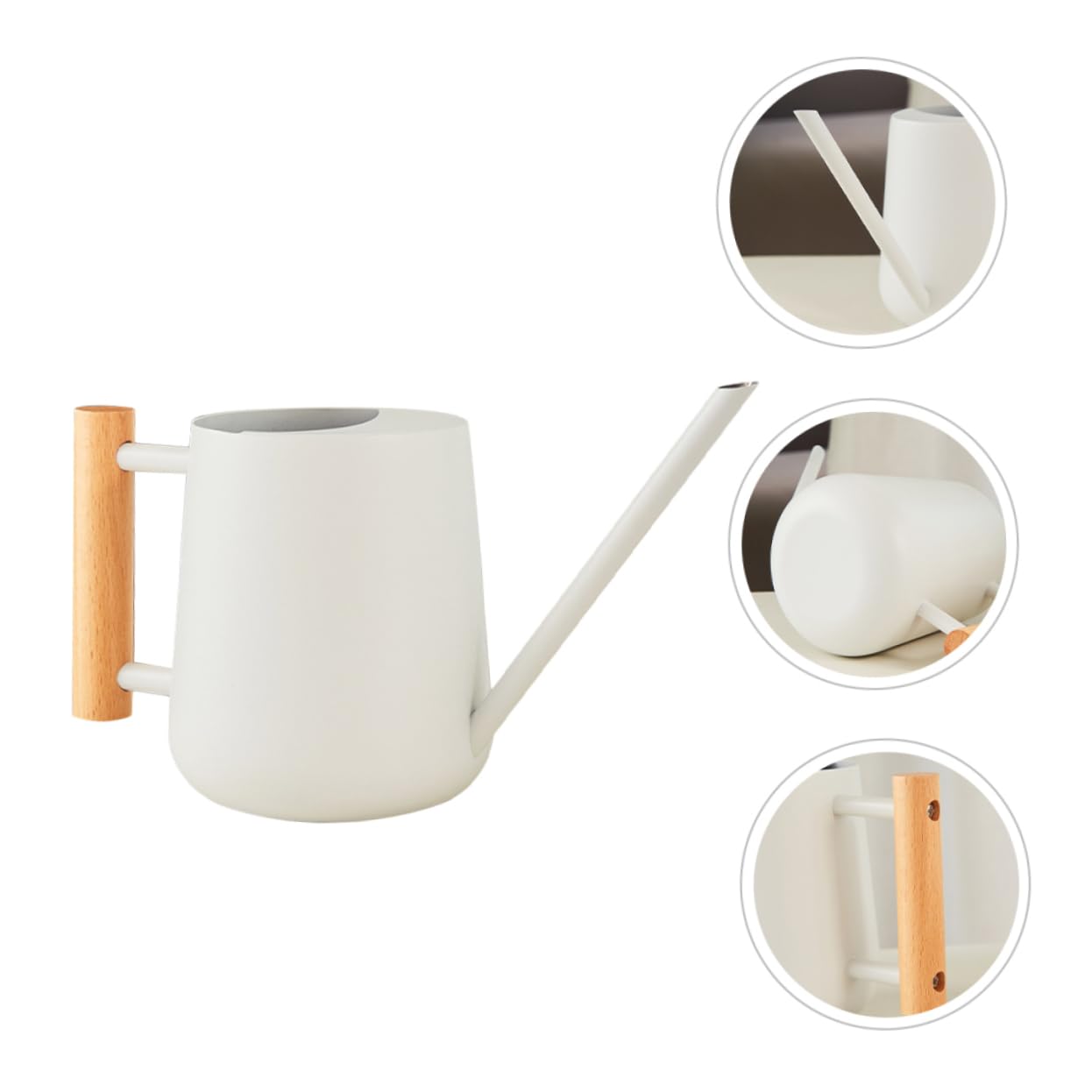 UPKOCH Annaffiatoio in Ferro 900ml per Piante in Vaso, Beccuccio e Apertura Ampia, Facile da Riempire, per Interno ed Esterno