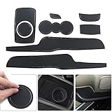 Für Ford Fiesta 2008-2016 8 Stück Auto-Zubehör rutschfeste Unterlage Auto Cup Mats ohne Zeichen.