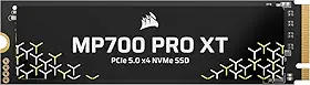 Corsair SSD MP700 PRO XT 4TB PCIe 5.0 NVMe M.2 – Até 14.900 MB/s, Velocidade Gen5, DirectStorage Pronto para PCs de jogos – Preto