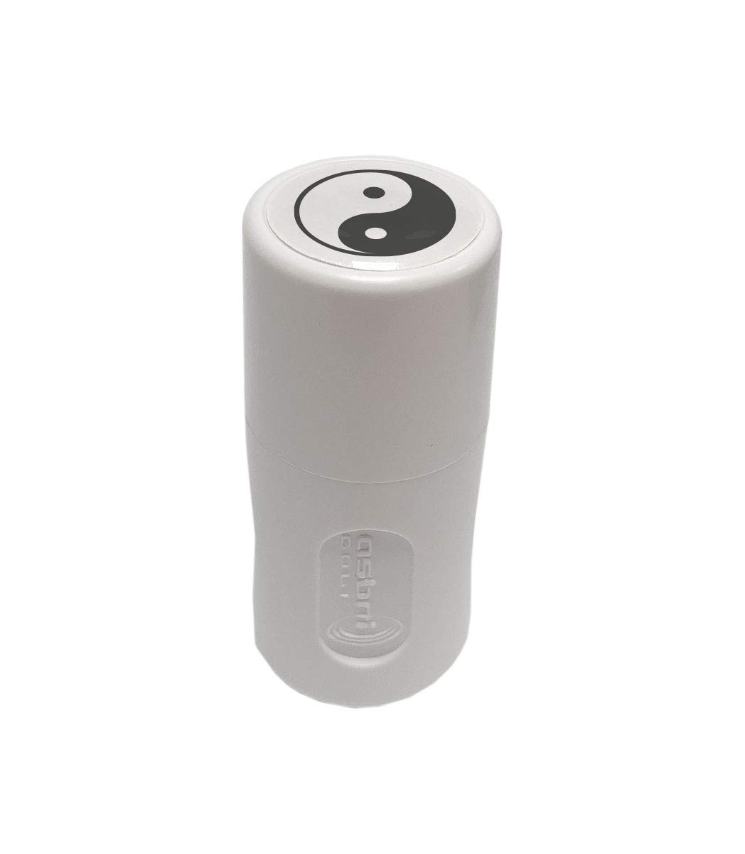 Asbri Golf Ying Yang Ball Stamper - Black
