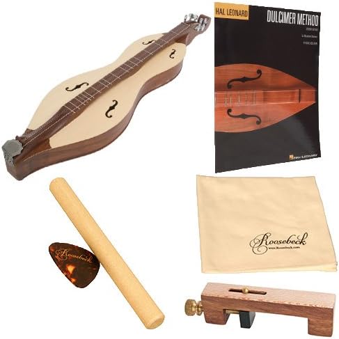 Roosebeck Grace Mountain Dulcimer 5-String Vaulted Fretboard Spruce Soundboard F-Holes Deluxe Package w/Accessories