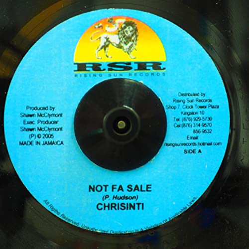 Chrisinti Not Fa Sale / Fire Star - Guns And Bom