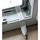 HEITECH Fenster-Durchführung für SAT-Kabel, Verbindung zur Ausseneinheit ohne zu Bohren